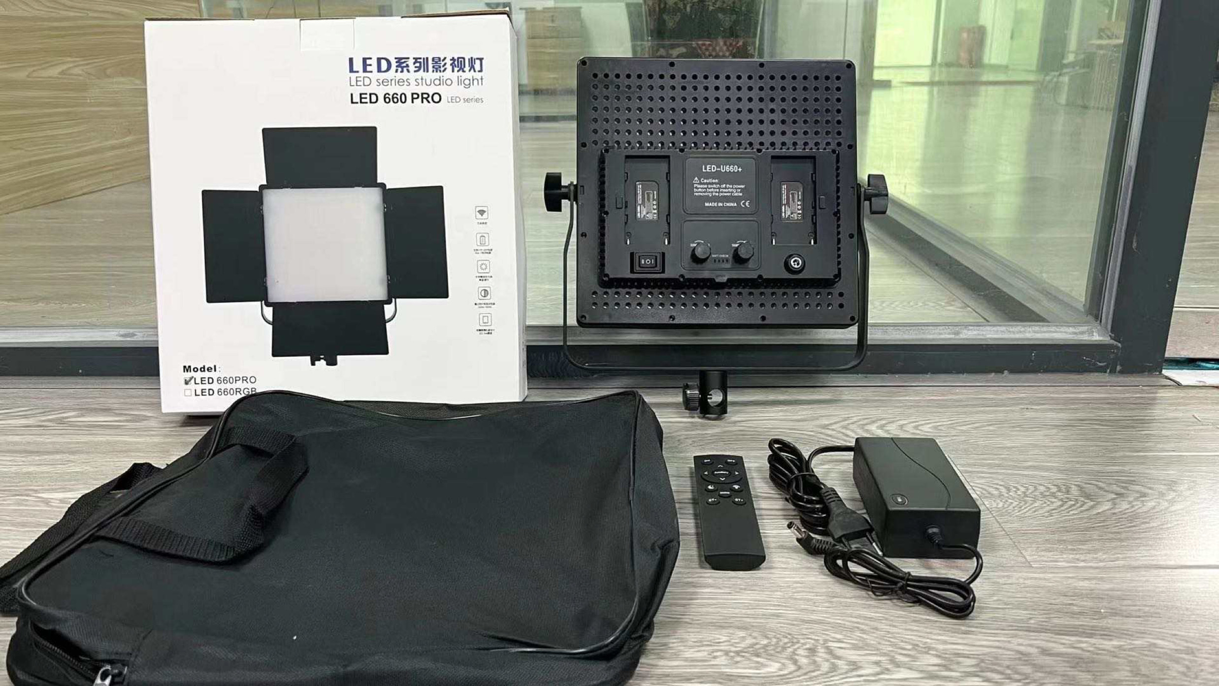 LED 1000 pro video lights LED with remote control