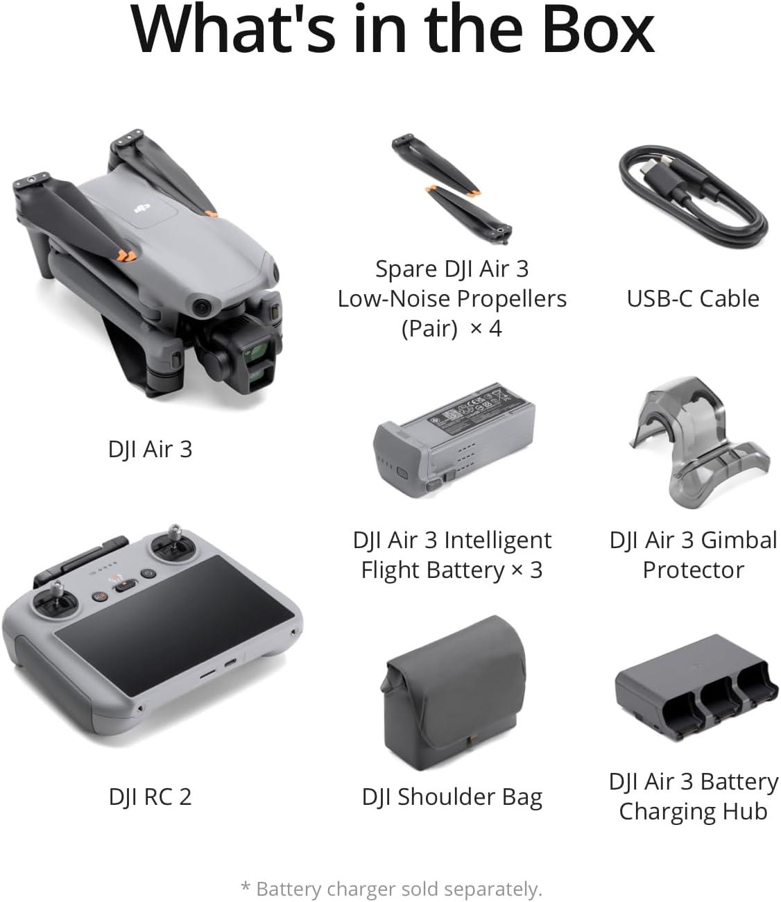 DJI Air 3s   Fly More Combo package
