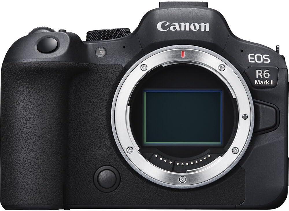 Canon EOS R6 Mark II Mirrorless Camera | Body Only with essential accessories.