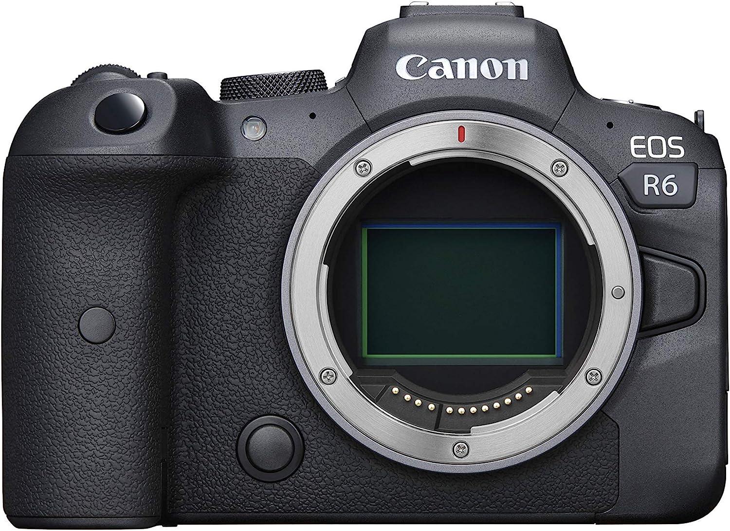 Canon EOS R6 Full frame mirrorless camera with 4K