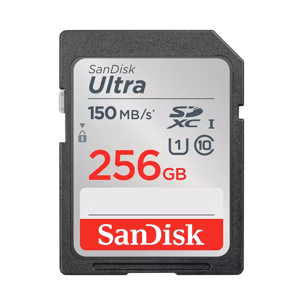 sanDisk ultra 256GB sd card U1 150mb/s