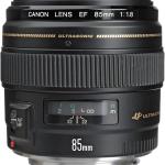 Canon EF 85mm f/1.8 USM Medium Telephoto Lens for Canon SLR Cameras