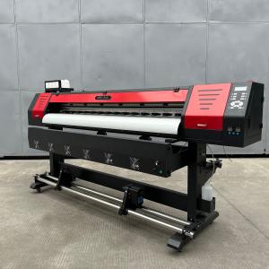 Large Format Printer High Speed 1.8 meter with different printhead CYMK-TECH