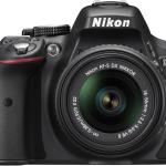 Nikon D5300 24.2 MP CMOS Digital SLR Camera + 18-55mm nikon lens