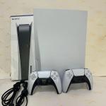 PlayStation 5 Fat disc Edition 800GB storage with 6 Games installed inside and it comes with 1 game pad.