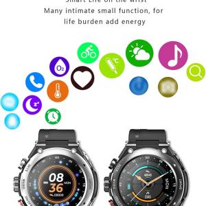 TWS 2 in 1 Smart Watch with Wireless Earbuds with Bluetooth  Earphones