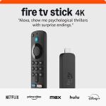 Amazon Fire TV Stick 4K (newest model) with AI-powered Fire TV Search, Wi-Fi 6 available in Tanzania