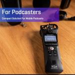 Click to see full view Zoom H1n Handy Recorder (Old Model, H1n-VP) Portable Recorder, Onboard Stereo Microphones, Camera Mountable, Records to SD Card, USB Microphone, with Case, USB Cable, Windscreen, & Power Adapter