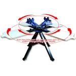 4 Color 4 Station Screen Printing Press Double Rotary Silk Printer Floor-standing Type with stand