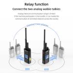 2pcs CT58 Analog network dual mode radio 4g Ltd Poc global long range Walkie-talk