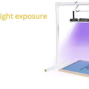 artificial light exposure for screen printing ink drying 50w