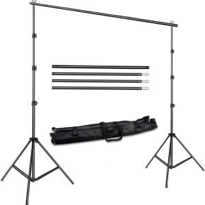 Backdrop stand for background in studio 2.6x3 meters long