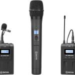 BOYA by-WM8 PRO-K4 UHF Wireless Lavalier Microphone