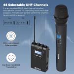 BOYA by-WM8 PRO-K4 UHF Wireless Lavalier Microphone