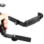 FOTOX L Shape Hot Shoes Tripod Mount Bracket Holder