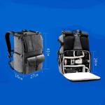 professional heavy duty camera bag backpack for camera , lenses and tripod stand