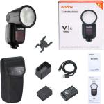 Godox V1  Round Head Camera Flash Speedlite Flash for Sony DSLR Camera