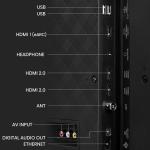 Hisense smart 4k ultra HD Tv 55 inch 60hz  second hand ,  used for 4 months only. 2023 Model