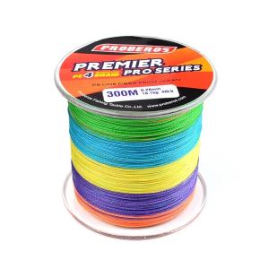 Horizon 300M 4 Strands Braid Line Fishing Thread MultiColor 6lb-100lb Multifilament PE Tali Pancing Japan Braided Fishing Line