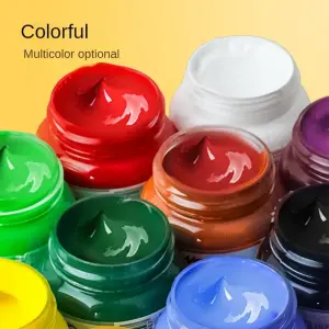 50ml Colorful Plastisol Fabric Screen Printing Ink Paste Paint for Silk Screen Printing Textile Shirts Paint Stencil Tools Part
