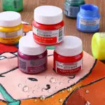 50ml Colorful Plastisol Fabric Screen Printing Ink Paste Paint for Silk Screen Printing Textile Shirts Paint Stencil Tools Part