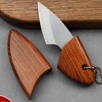 keyholder wood finished knife