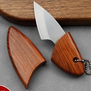 keyholder wood finished knife