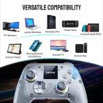 Lenovo X01  Controller for Switch iPhone Android PS4 PC Steam Smart Screen Wireless Gamepad Dual Hall Joystick Game