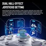 Lenovo X01  Controller for Switch iPhone Android PS4 PC Steam Smart Screen Wireless Gamepad Dual Hall Joystick Game