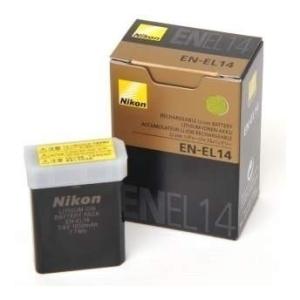 Nikon EN-EL14 Rechargeable Li-Ion Battery for Select Nikon DSLR Cameras