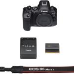 Canon EOS R6 Mark II Mirrorless Camera | Body Only with essential accessories.