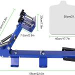 Silk Screening Pressing 1 Color 1 Station 22x18 inch for T-Shirt DIY Printing Removable Pallet