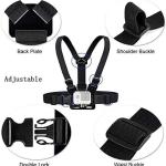 Smartphone and action camera chest vest holder