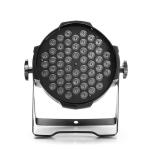 LED mini plastic flat par 54pcs 60pcs*1.5W RGB 3in1 stage light LED par light for stage wedding bar disco