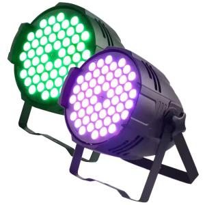 54x3w rgb color (6pcs)