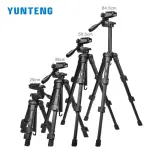 YUNTENG 608 Portable Tripod 360 Degree Rotating Photography Vertical Shooting Camera and smartphone Tripod for Micro-single Camera Mobile Phone