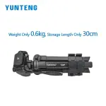 YUNTENG 608 Portable Tripod 360 Degree Rotating Photography Vertical Shooting Camera and smartphone Tripod for Micro-single Camera Mobile Phone